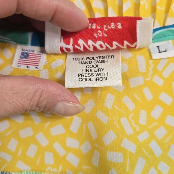 VTG Assorti for Susan Freis Abstract Floral Top Women's L Beaded Floral - Picture 9 of 10